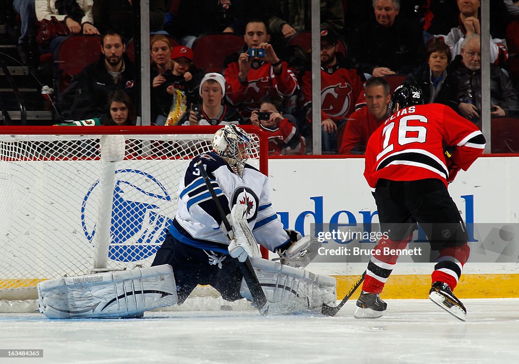 Winnipeg Jets v New Jersey Devils