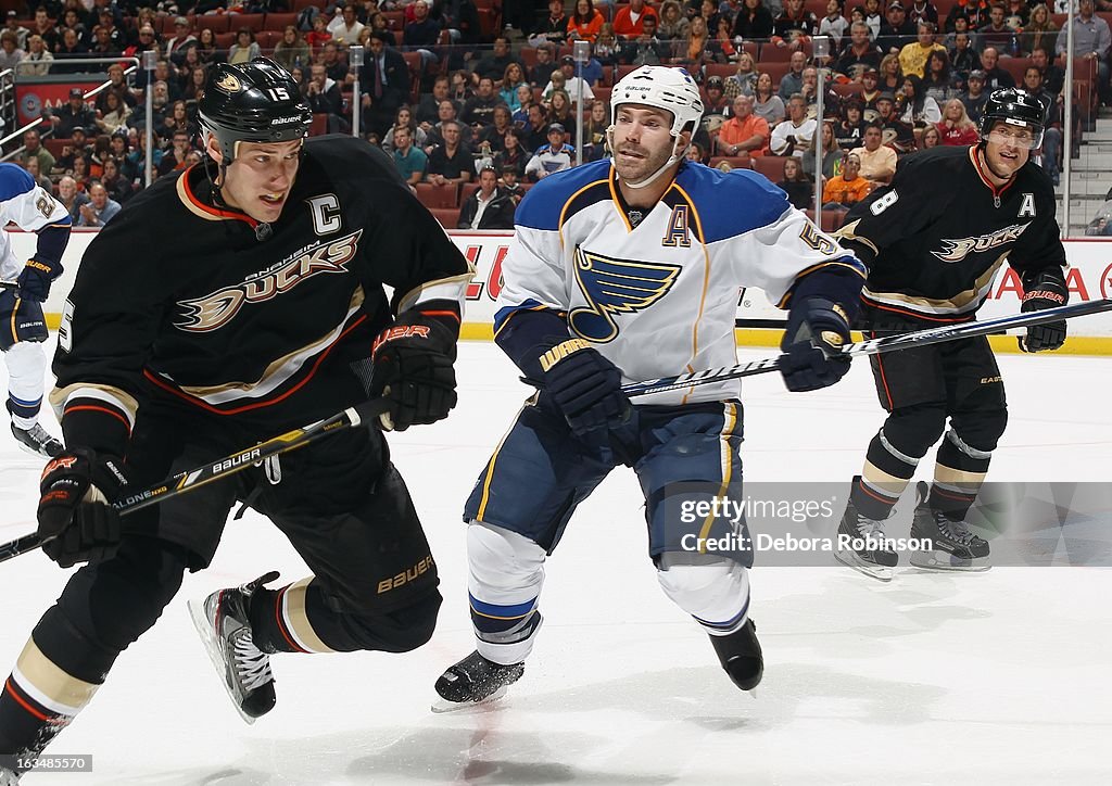 St. Louis Blues v Anaheim Ducks