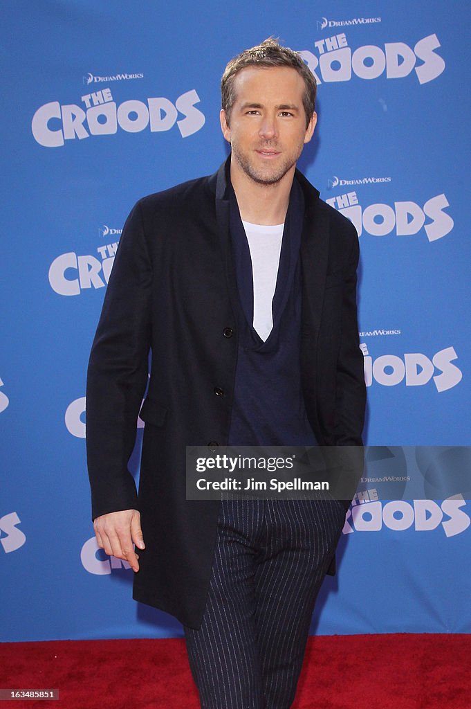 "The Croods" New York Premiere