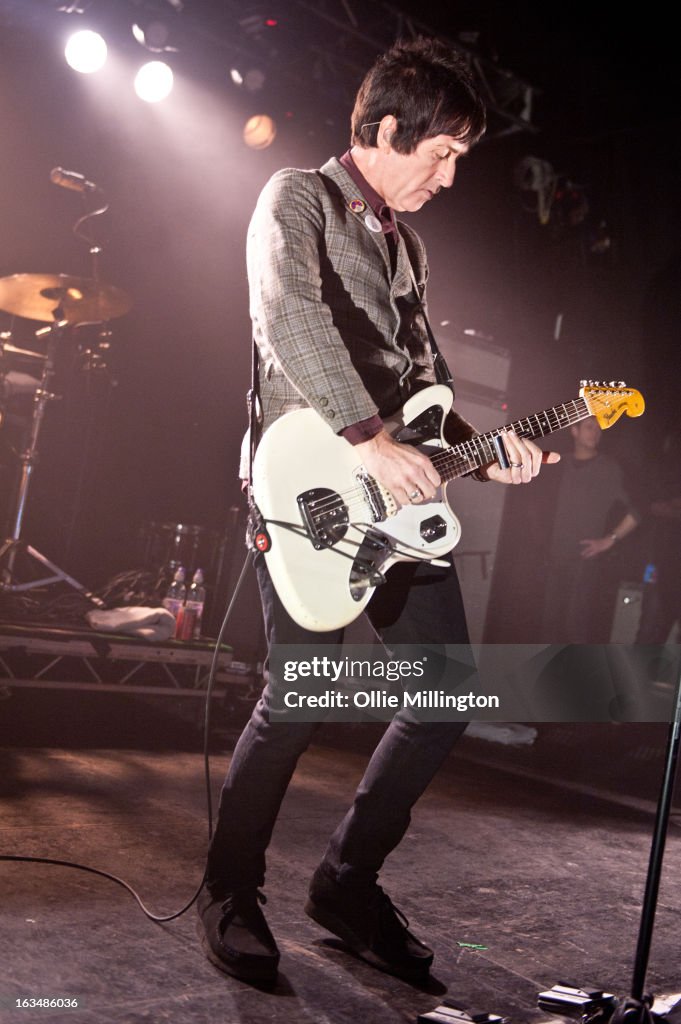 Johnny Marr Performs On The Opening Night Of His Tour In Oxford