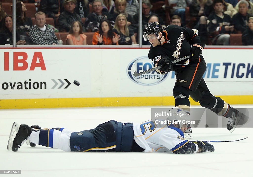 St Louis Blues v Anaheim Ducks