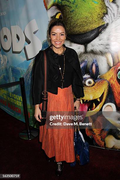 Elen Rivas attends "The Croods" premiere at Empire Leicester Square on March 10, 2013 in London, England.