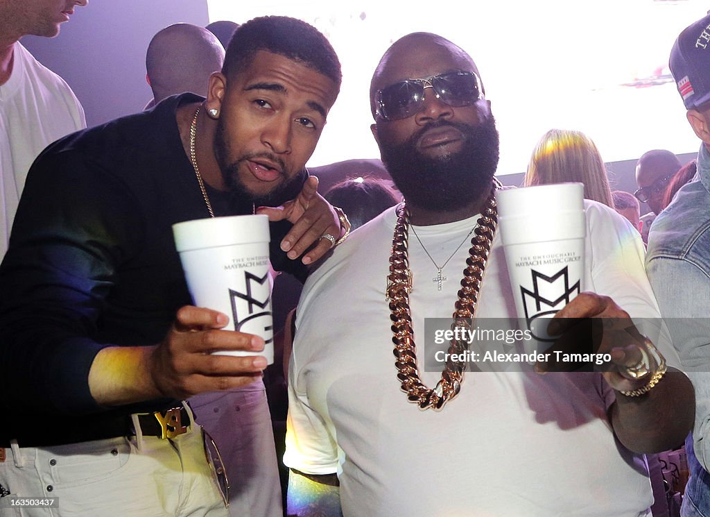 Reebok Classic at Rick Ross' Miami White Party