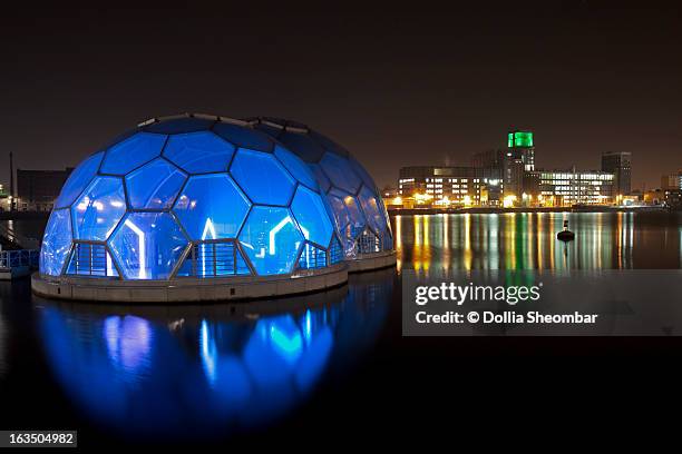 floating pavilion rotterdam - pavilion stock pictures, royalty-free photos & images
