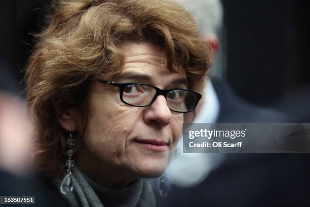 Vicky Pryce, ex-wife of Chris Huhne, arrives at Southwark Crown Court to be sentenced on March 11, 2013 in London, England. Former Cabinet member...