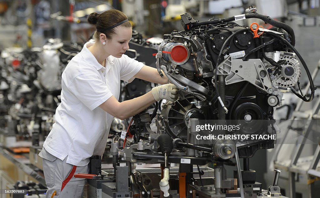GERMANY-INDUSTRY-AUDI-PRODUCTION