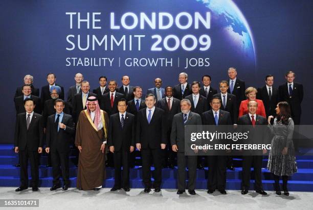 Leaders South Korean President Lee Myung-Bak, French President Nicolas Sarkozy, Saudi Foreign Minister Saud al-Faisal, Chinese President Hu Jintao,...