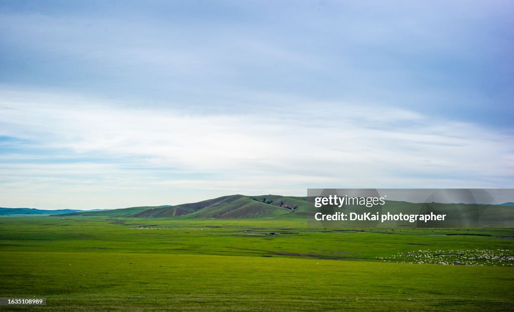 Hulunbuir Grassland in Inner Mongolia