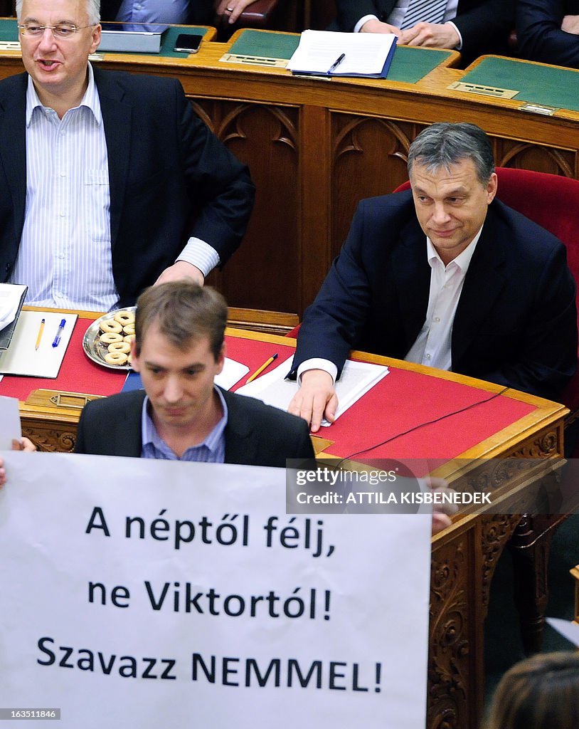 HUNGARY-POLITICS-CONSTITUTION-PARLIAMENT