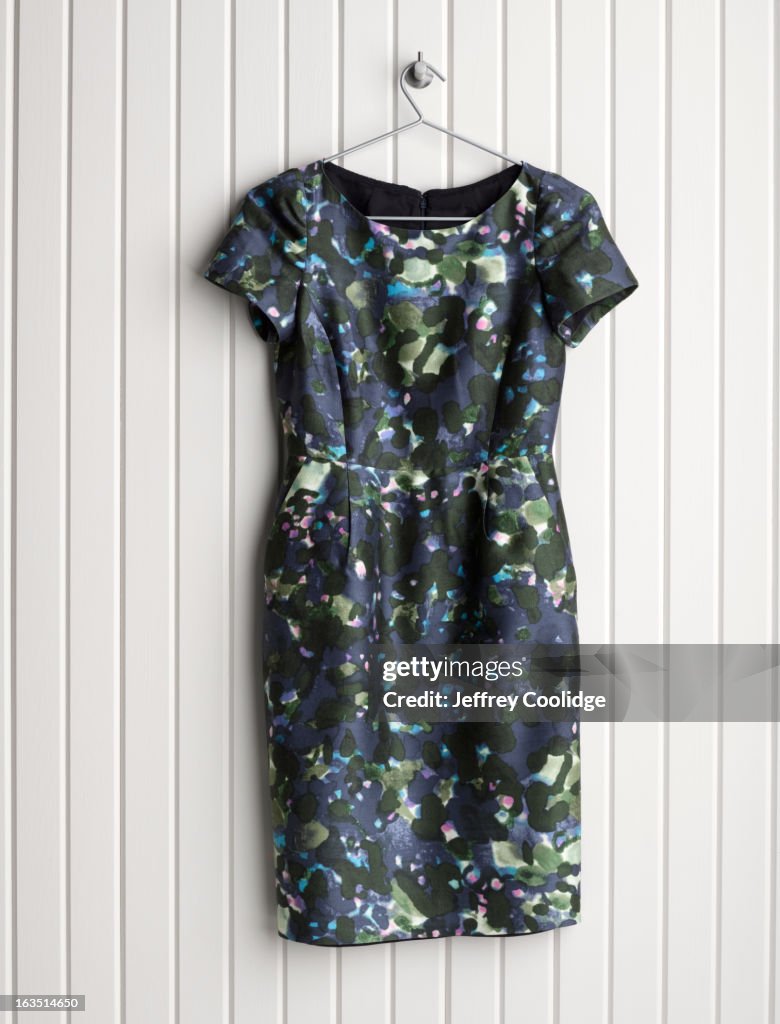 Dress on Coat Hanger