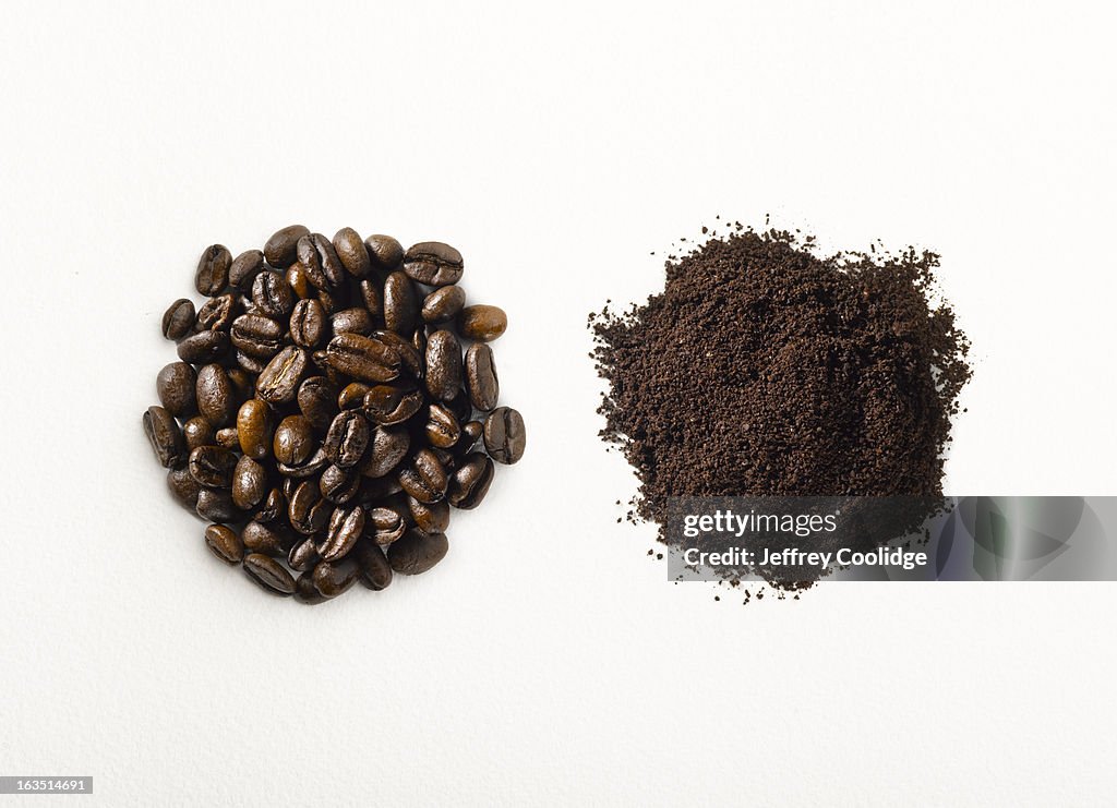 Ground vs Roasted Coffee Beans