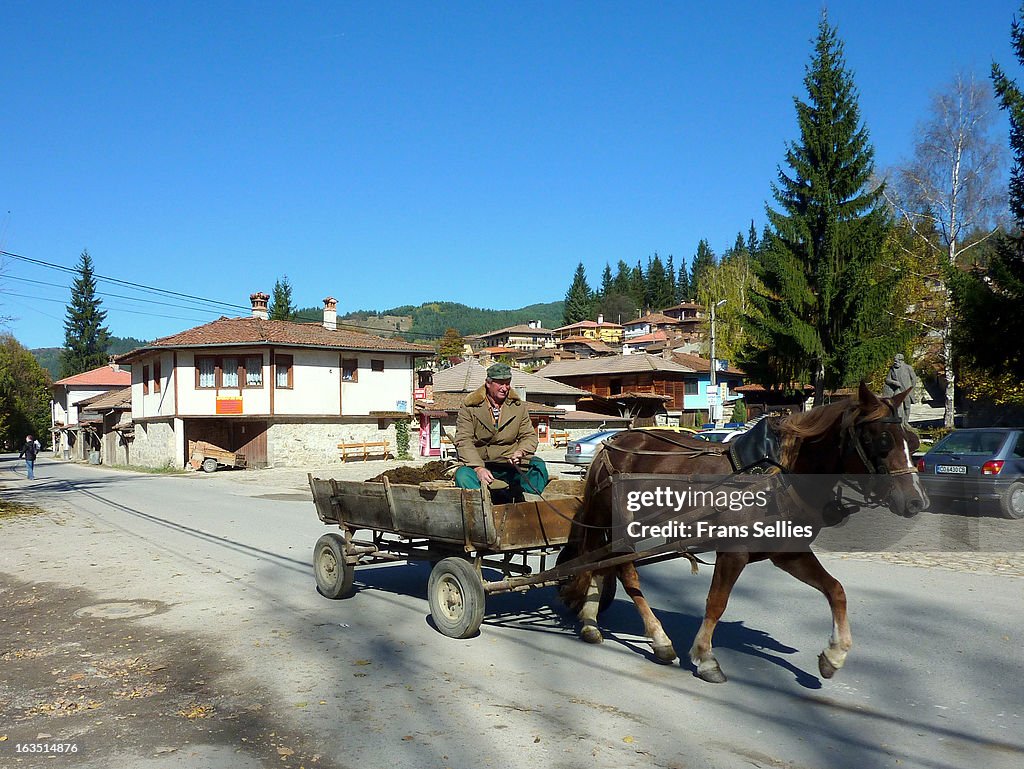 Local transport in Koprivshtitsa, Bulgaria