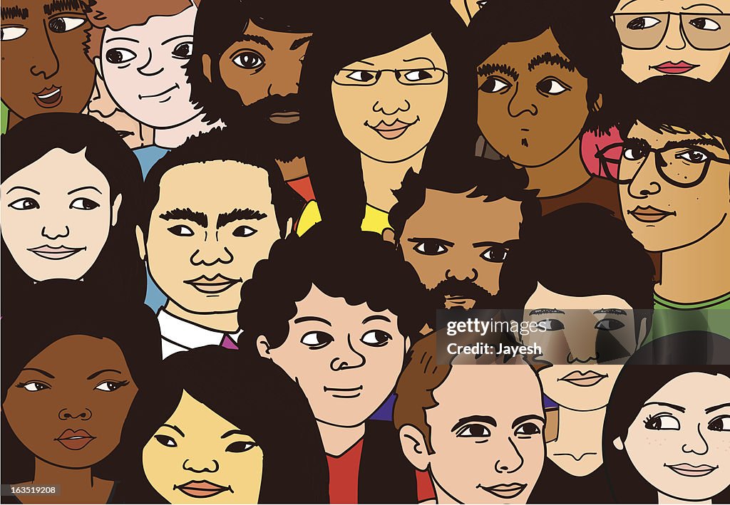 Crowd of People