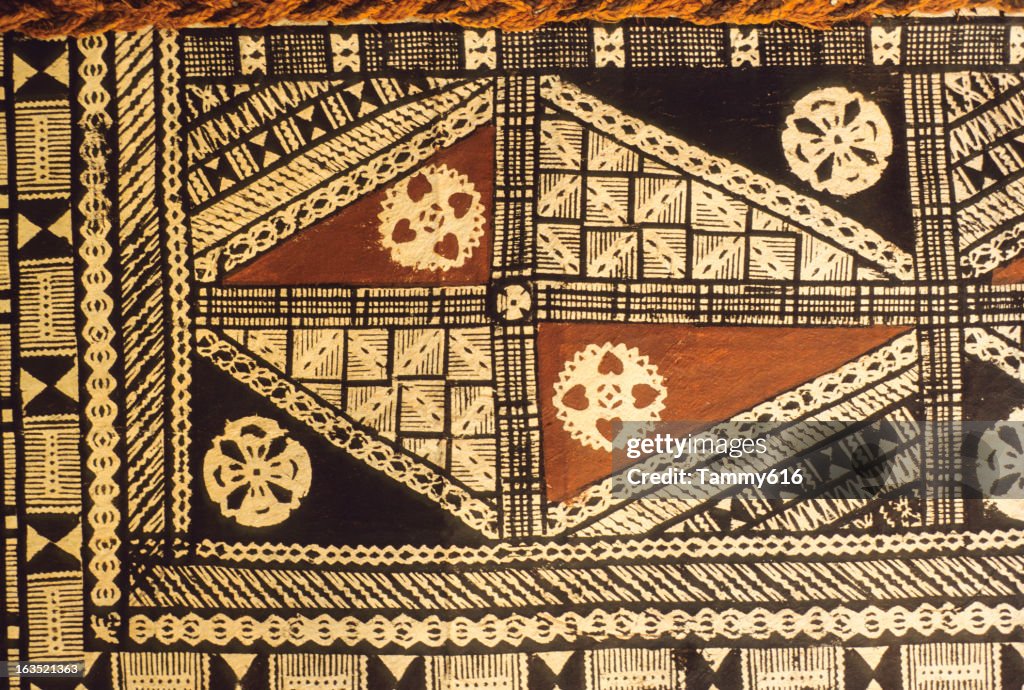 Fidschianische Tapa-Stoff