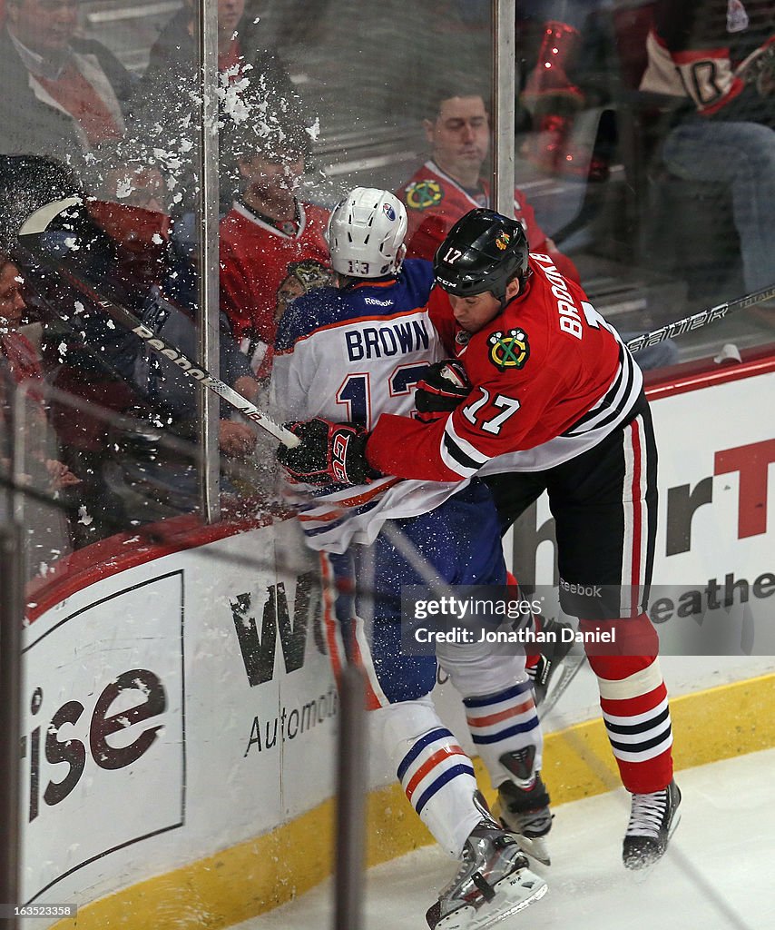 Edmonton Oilers v Chicago Blackhawks