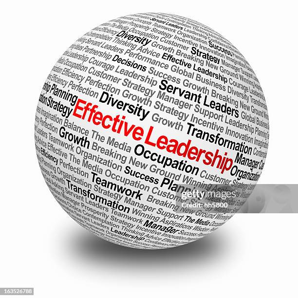 effective leadership - huishoudelijke dienstverlening stockfoto's en -beelden