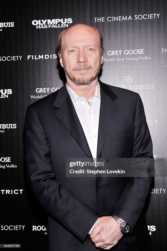 The Cinema Society With Roger Dubuis And Grey Goose Host A Screening Of FilmDistrict's "Olympus Has Fallen" - Arrivals