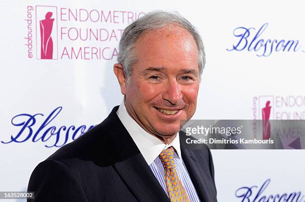 Stephen Schwarzman attends The Endometriosis Foundation of America's Celebration of The 5th Annual Blossom Ball at Capitale on March 11, 2013 in New...