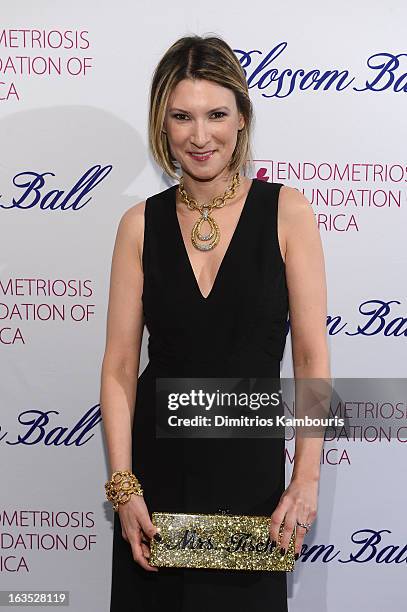 Philanthropist Lizzie Tisch attends The Endometriosis Foundation of America's Celebration of The 5th Annual Blossom Ball at Capitale on March 11,...