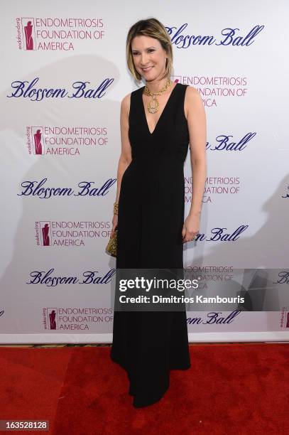 Philanthropist Lizzie Tisch attends The Endometriosis Foundation of America's Celebration of The 5th Annual Blossom Ball at Capitale on March 11,...