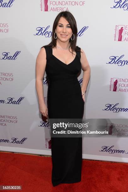 Brittany Heath attends The Endometriosis Foundation of America's Celebration of The 5th Annual Blossom Ball at Capitale on March 11, 2013 in New York...