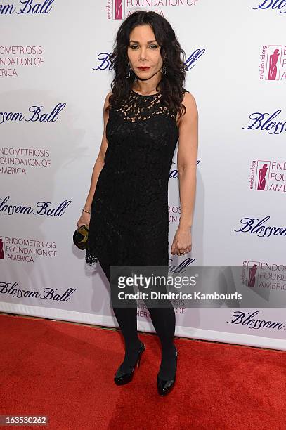 Daphne Vega attends The Endometriosis Foundation of America's Celebration of The 5th Annual Blossom Ball at Capitale on March 11, 2013 in New York...