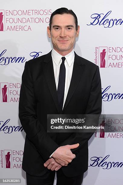 Actor Billy Crudup attends The Endometriosis Foundation of America's Celebration of The 5th Annual Blossom Ball at Capitale on March 11, 2013 in New...