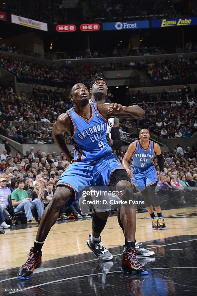 Oklahoma City Thunder v San Antonio Spurs