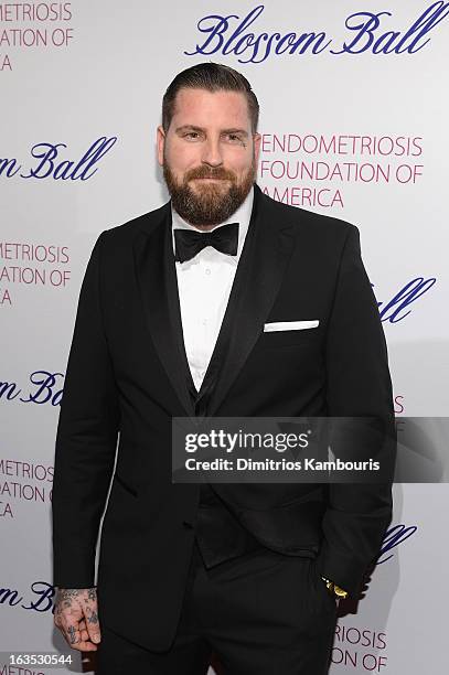 Luke Wessman attends The Endometriosis Foundation of America's Celebration of The 5th Annual Blossom Ball at Capitale on March 11, 2013 in New York...