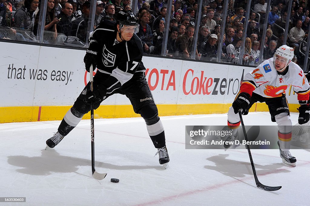 Calgary Flames v Los Angeles Kings