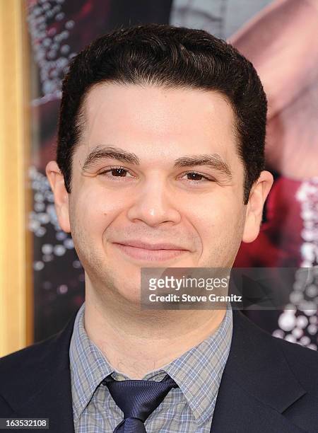 Actor Samm Levine attends "The Incredible Burt Wonderstone" Los Angeles Premiere at TCL Chinese Theatre on March 11, 2013 in Hollywood, California.