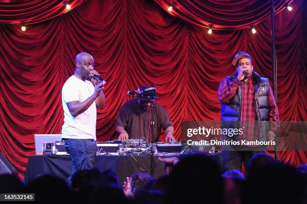 De La Soul performs onstage at the Endometriosis Foundation of America's Celebration of The 5th Annual Blossom Ball at Capitale on March 11, 2013 in...