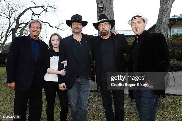 Forbes Media CEO Mike Perlis, Marcie Madison, Robert Rodriguez, John Paul DeJoria, and Forbes Editor Randall Lane attend Forbes' "30 Under 30" SXSW...