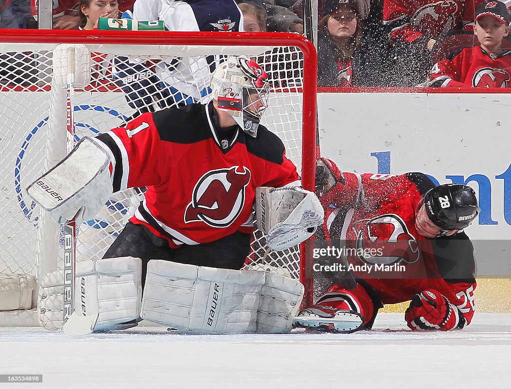 Winnipeg Jets v New Jersey Devils