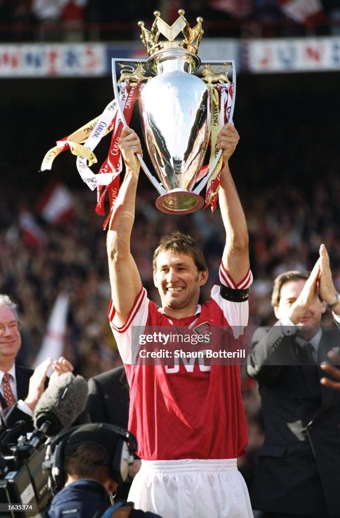 Arsenal captain Tony Adams