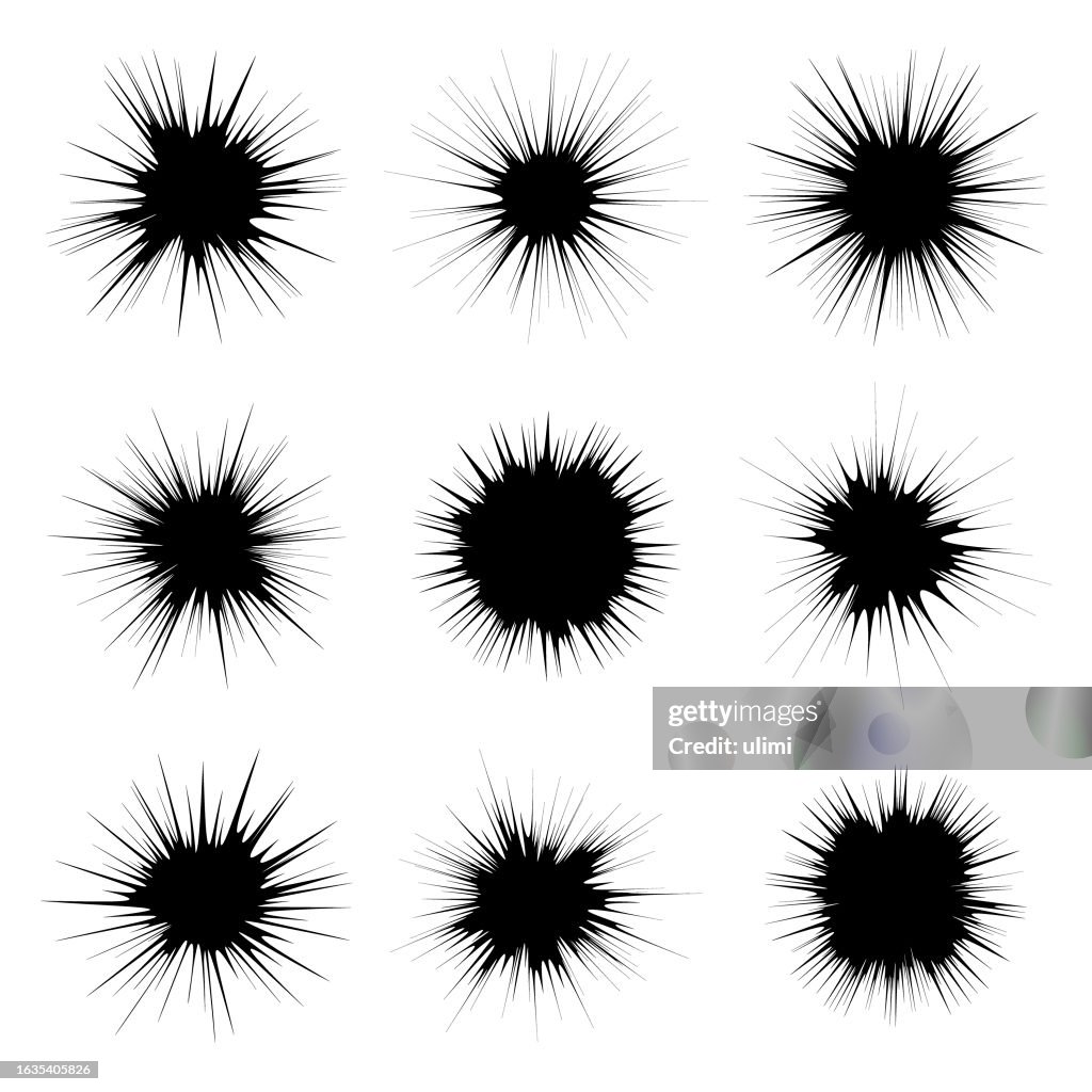 Explode Three Explode Flash High-Res Vector Graphic - Getty Images