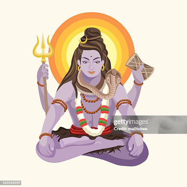 ilustrações de stock, clip art, desenhos animados e ícones de shiva - shiva