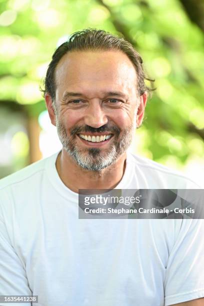 Vincent Perez attends the "Une Affaire d'Honneur" Photocall during Day Three of the 16th Angouleme French-Speaking Film Festival on August 24, 2023...
