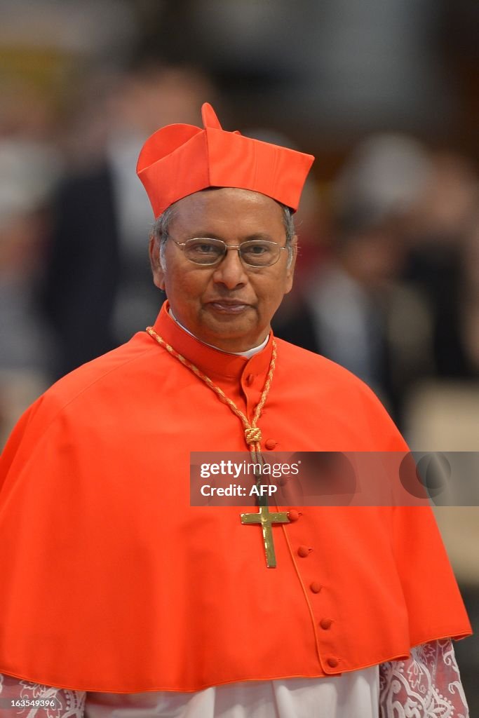 Cardinal Malcom Sri Lanka cardinal Albert Malcolm Ranjith Patabendige Don attends a ...