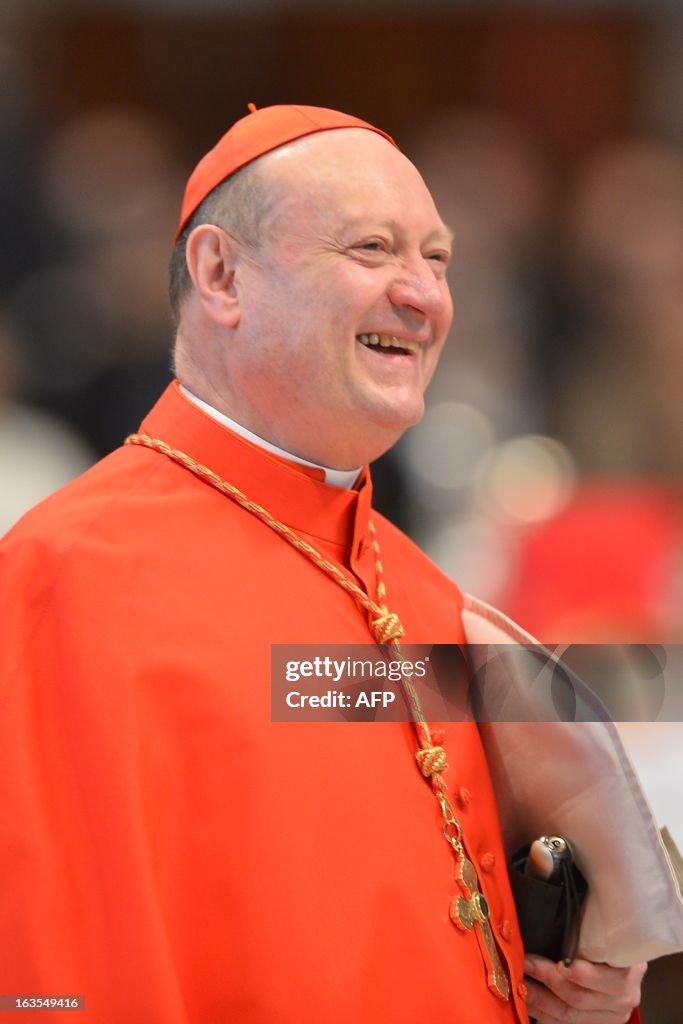Cardinal Ravasi Italian cardinal Gianfranco Ravasi attends a mass at the St Peter's ...