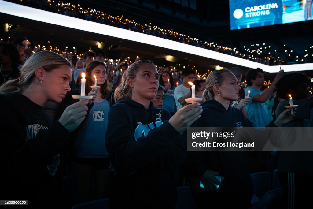 Vigil Held At UNC Chapel Hill For Faculty Member Killed By Student