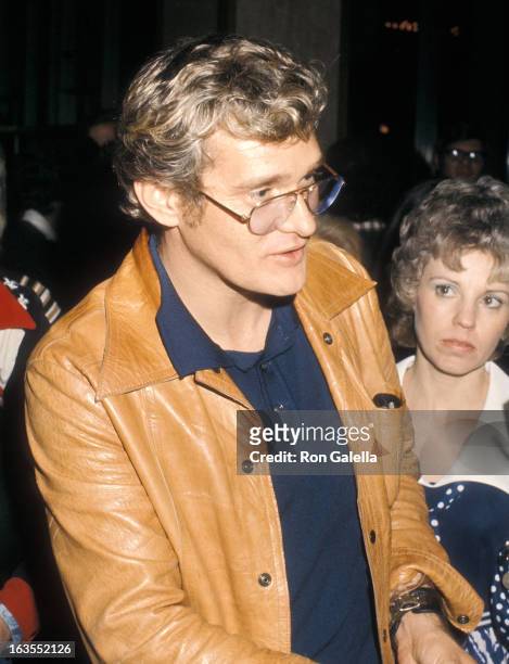 Actor Bo Hopkins attends the Benefit Dinner to Raise Funds for James Stacy's Medical Expenses from a Motorcycle Accident on March 24, 1974 at Century...