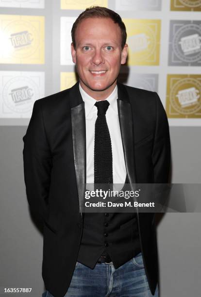 Antony Cotton arrives at the TRIC Television and Radio Industries Club Awards at The Grosvenor House Hotel on March 12, 2013 in London, England.