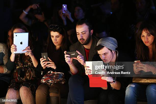 General view at the Tween show during Mercedes-Benz Fashion Week Istanbul Fall/Winter 2013/14 at Antrepo 3 on March 12, 2013 in Istanbul, Turkey.