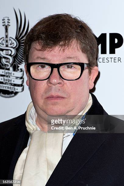 Perry Benson attends the gala screening of 'Vinyl' at The Empire Cinema on March 12, 2013 in London, England.