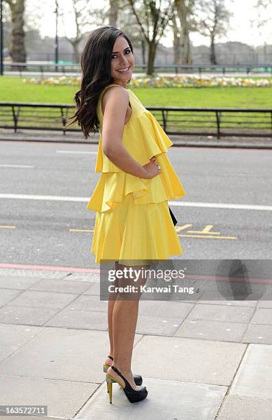 Nazaneen Ghaffar attends the TRIC awards at The Grosvenor House Hotel on March 12, 2013 in London, England.