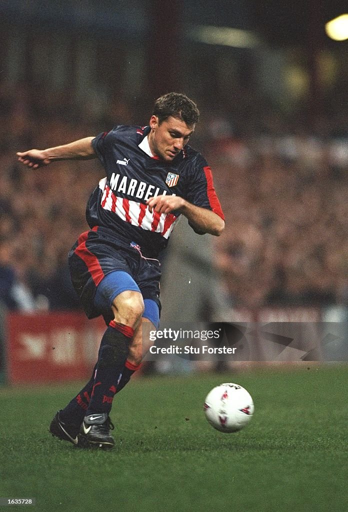 Christian Vieri of Atletico Madrid