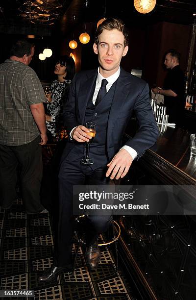 Luke Treadaway attends an after party celebrating the press night performance of 'The Curious Incident of the Dog in the Night-Time' at Century on...