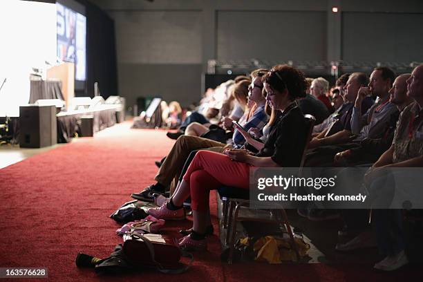 General view of atmosphere at Bruce Sterling Closing Remarks during the 2013 SXSW Music, Film + Interactive Festival at Austin Convention Center on...