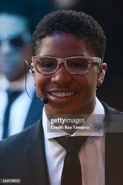 Singer Roc Royal of Mindless Behavior attends the "Good Morning America" taping at the ABC Times Square Studios on March 12, 2013 in New York City.